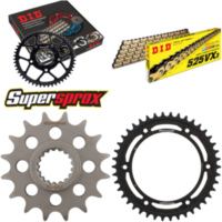 Chain Kit - Steel - for: BMW F800 GS Adventure /ABS 13-15 16-42-116 DID525VX3(G&B) rivet