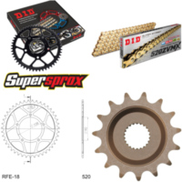 Kettensatz Stahl für: APRILIA ETX600 Tuareg 85-87 15-46-104 DID520ZVM-X(G&G) Niet