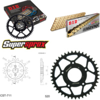 Chain Kit - Steel - for: CAGIVA Mito 125 Evolution 1 95-99/Mit 14-41-114 DID520ZVM-X(G&G) endless
