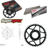 Kettensatz Stahl für: CAGIVA Mito 125 MK1 89-92/Mito 525 SP 14-43-116 DID520ZVM-X Endlos