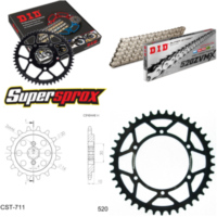 Chain Kit - Steel - for: CAGIVA Freccia C12R 89-92 14-41-114 DID520ZVM-X(S&S) endless