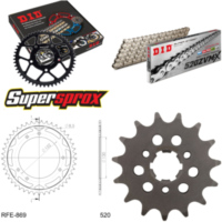 Kettensatz Stahl für: CAGIVA Canyon 500 99-01/Canyon 600 96 15-45-114 DID520ZVM-X(S&S) Niet