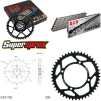 Chain Kit - Steel - for: CAGIVA Elefant 750 Lucky Explorer 87-88 14-46-116 DID530ZVM-X rivet