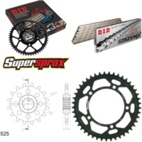 Kettensatz Stahl für: TRIUMPH Daytona 600 03-04 15-45-108 DID525ZVM-X(S&S) Endlos