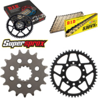 Chain Kit - Steel - for: TRIUMPH Daytona 750 91-95/Trident 750 17-48-114 DID530VX3(G&B) endless