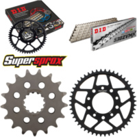 Chain Kit - Steel - for: TRIUMPH Daytona 750 91-95/Trident 750 17-48-114 DID530ZVM-X(S&S) rivet