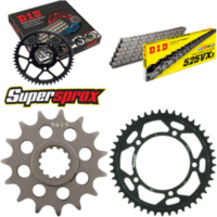 Chain Kit - Steel - for: TRIUMPH TT600 04-04 15-45-110 DID525VX3 rivet