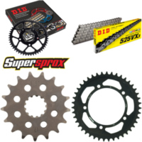 Chain Kit - Steel - for: TRIUMPH T100 Bonneville 800 01-03 17-43-104 DID525VX3 endless
