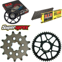 Kettensatz Stahl für: HONDA NSR50 S [DE] 89-96 13-47-126 DID420D Clip