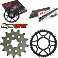 Kettensatz Stahl für: HONDA MBX50 SD 50 km/h 87-88 13-45-118 DID420V Clip