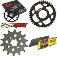 Kettensatz Stahl für: HONDA XL50 82-83 14-43-108 DID420D Clip