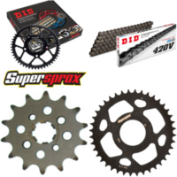 Chain Kit - Steel - for: HONDA ZB50 - Monkey 88-91 14-40-102 DID420V Clip