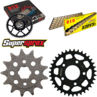 Chain Kit - Steel - for: HONDA NSR125 80km/h Version 3 98-98 13-35-110 DID520VX3(G&B) endless