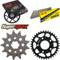 Chain Kit - Steel - for: HONDA NSR125 89-93 13-36-108 DID520VX3 Clip