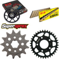 Chain Kit - Steel - for: HONDA NSR125 89-93 13-36-108 DID520VX3(G&B) endless