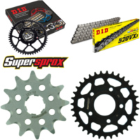 Chain Kit - Steel - for: HONDA NSR125 - 12-35-110 DID520VX3 rivet
