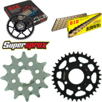 Kettensatz Stahl für: HONDA NSR125 - 12-35-110 DID520VX3(G&B) Clip