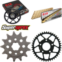 Chain Kit - Steel - for: HONDA NSR125 80km/h Version 5 Stau 13-42-116 DID520ZVM-X(G&G) rivet