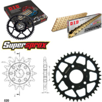 Chain Kit - Steel - for: HONDA CRM125 90-94 14-40-108 DID520ZVM-X(G&G) rivet