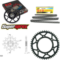 Chain Kit - Steel - for: HONDA CR125 R 97-97 12-49-112 DID520NZ Clip