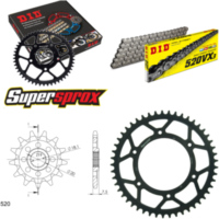 Chain Kit - Steel - for: HONDA CR125 R 97-97 12-49-112 DID520VX3 endless