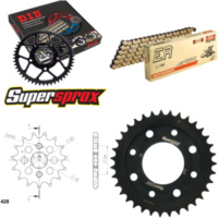 Chain Kit - Steel - for: HONDA CM200 T 80-84 15-35-112 DID428NZ(G&B) Clip