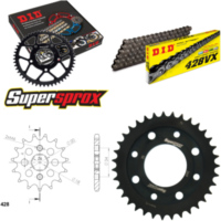 Chain Kit - Steel - for: HONDA CM185 T 78-80 15-35-114 DID428VX endless