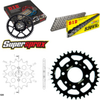 Chain Kit - Steel - for: HONDA CB200 81-81 15-35-104 DID520VX3 Clip