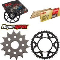 Kettensatz Stahl HM/für: HONDA CRE250 X Enduro 04-06/CRF250 14-53-116 DID520ERT2(G&G) Clip