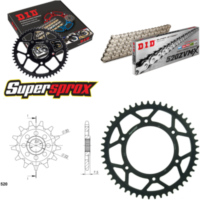 Chain Kit - Steel - for: HONDA CRF250 R 10-13 13-49-116 DID520ZVM-X(S&S) rivet