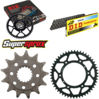 Kettensatz Stahl für: HONDA CRF450 R 02-03 13-50-114 DID520 Clip