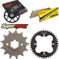 Chain Kit - Steel - for: HONDA TRX250 R /Fourtrax [US] 86-87 13-39-096 DID520VX3(G&B) rivet