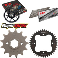 Chain Kit - Steel - for: HONDA TRX250 R /Fourtrax [US] 86-87 13-39-096 DID520ZVM-X rivet