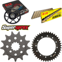 Chain Kit - Steel - for: HONDA NX250 88-93 13-41-102 DID520VX3(G&B) Clip