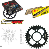 Chain Kit - Steel - for: HONDA CMX250/CB250 R Rebel 96-99 14-31-108 DID520VX3(G&B) endless