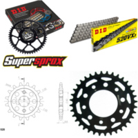 Chain Kit - Steel - for: HONDA CB400 N 83-85 16-36-100 DID520VX3 rivet