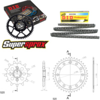 Chain Kit - Steel - for: HONDA XL350 RE 85-88 14-38-102 DID520NZ Clip