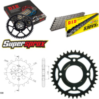 Chain Kit - Steel - for: HONDA CB400 N 78-80 16-36-100 DID530VX3 endless