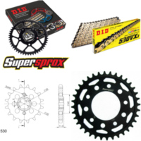 Chain Kit - Steel - for: HONDA CB450 N 84-86 16-36-100 DID530VX3(G&B) endless