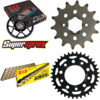 Chain Kit - Steel - for: HONDA XBR500 27PS 85-86 14-36-106 DID525VX3(G&B) endless