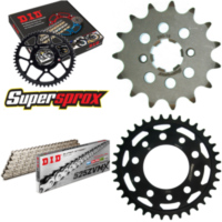 Chain Kit - Steel - for: HONDA XBR500 44PS 85-86 15-36-106 DID525ZVM-X(S&S) rivet