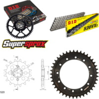 Chain Kit - Steel - for: HONDA XL500 R 82-85 15-41-100 DID520VX3 rivet