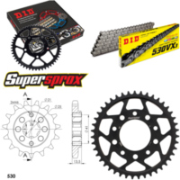 Chain Kit - Steel - for: HONDA VF500 F/F2 Interceptor 84-87 15-43-108 DID530VX3 endless