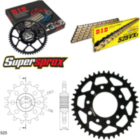 Chain Kit - Steel - for: HONDA CB1 400 89-92 15-41-104 DID525VX3(G&B) Clip
