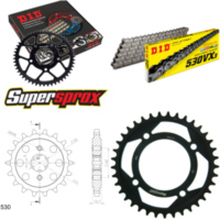 Chain Kit - Steel - for: HONDA CB550 F 75-78 17-37-100 DID530VX3 endless
