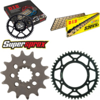 Chain Kit - Steel - for: HONDA XR650 R 00-07 14-48-110 DID520VX3(G&B) rivet