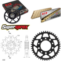 Kettensatz Stahl für: HONDA CBR600 F 87-90 15-43-110 DID530ZVM-X(G&G) Niet