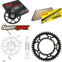 Chain Kit - Steel - for: HONDA CBR600 F 91-96 15-43-108 DID530VX3(G&B) endless