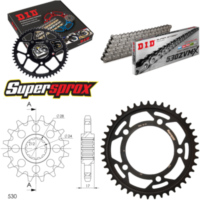 Chain Kit - Steel - for: HONDA CBR600 F 91-96 15-43-108 DID530ZVM-X rivet