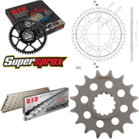 Chain Kit - Steel - for: HONDA CB600 F Hornet /S 07-13/CB600 F 16-43-118 DID525ZVM-X(S&S) rivet
